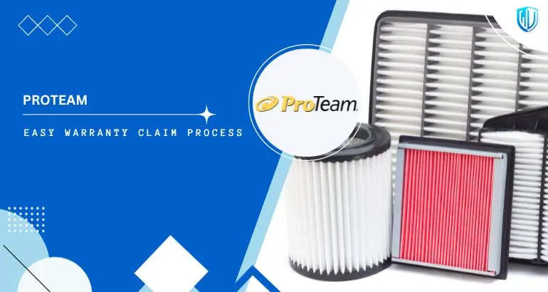 3 Simple Steps to claim ProTeam warranty