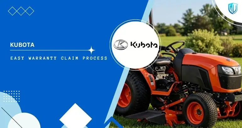 3 Simple Steps to claim Kubota warranty